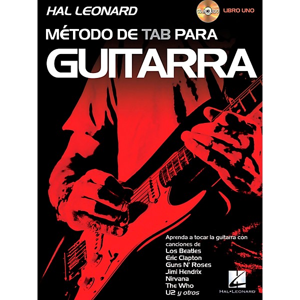 Hal Leonard Guitar Tab Method Book 1 Book/CD Spanish Edition