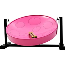 Panyard Jumbie Jam Steel Drum Kit with Table Top Stand Pink