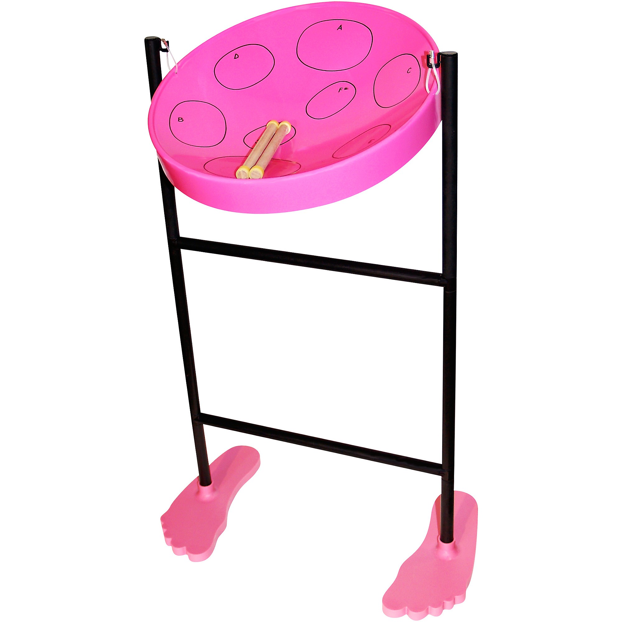 Jumbie Jam Steel Drum with stands - H & H Music