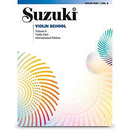 Alfred Suzuki Violin School Violin Part Volume 6 Revised Book