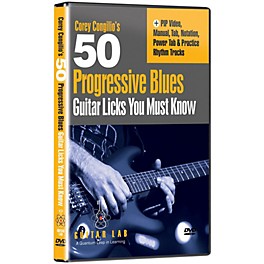 eMedia 50 Progressive Blues Licks You Must Know DVD