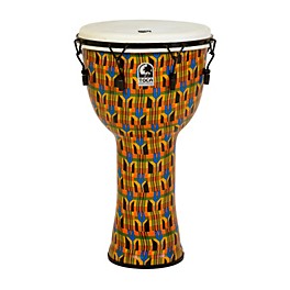 Toca Freestyle Djembe - Kente Cloth Mechanically Tuned 9 in. Toca Freestyle Djembe - Kente Cloth Mechanically Tuned 14 in.