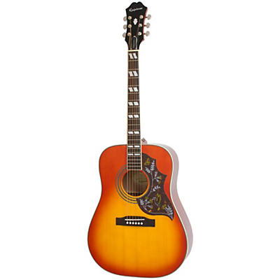 Epiphone Hummingbird Studio Acoustic-Electric Guitar Faded Cherry for sale