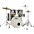 Pearl Export New Fusion 5-Piece Drum Set With Hardwar... Pearl Export New Fusion 5-Piece Drum Set With Hardware Smokey Chrome