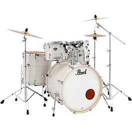 Pearl Export New Fusion 5-Piece Drum Set With Hard... Pearl Export New Fusion 5-Piece Drum Set With Hardware Slipstream white