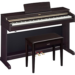 Open Box Yamaha YDP-162 88-Key Arius Digital Piano with Bench Level 1 Dark Rosewood