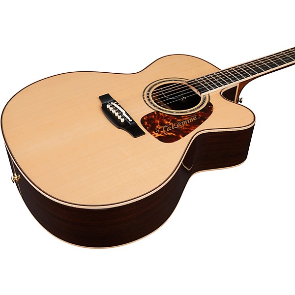 Open Box Takamine Pro Series 7 Jumbo Cutaway Acoustic-Electric Guitar Level 2 Natural 190839187079