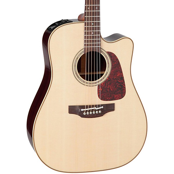 Open Box Takamine Pro Series 5 Dreadnought Cutaway Acoustic-Electric Guitar Level 1 Natural