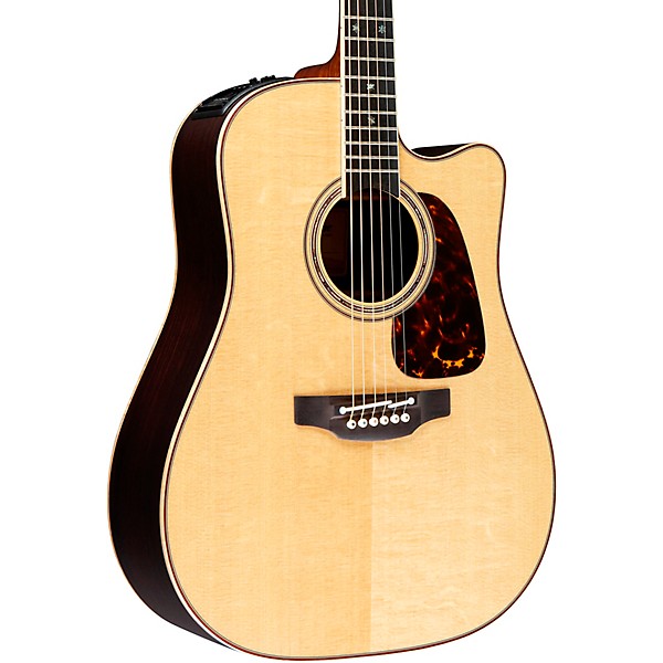 Open Box Takamine Pro Series 7 Dreadnought Cutaway Acoustic-Electric Guitar Level 1 Natural