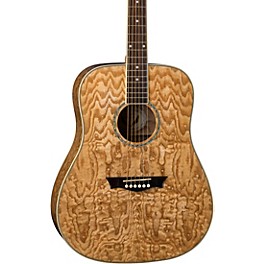 Dean AXS Dreadnought Quilt Acoustic Guitar Transparent Blue Dean AXS Dreadnought Quilt Acoustic Guitar Natural