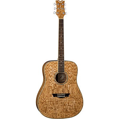 Dean Axs Dreadnought Quilt Acoustic Guitar Natural for sale