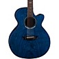 Dean Performer Ultra Quilt Acoustic-Electric Guitar Transparent Blue thumbnail