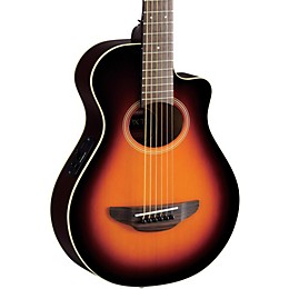 Open Box Yamaha APXT2 3/4 Thinline Acoustic-Electric Cutaway Guitar Level 2 Old Violin Sunburst 194744324833