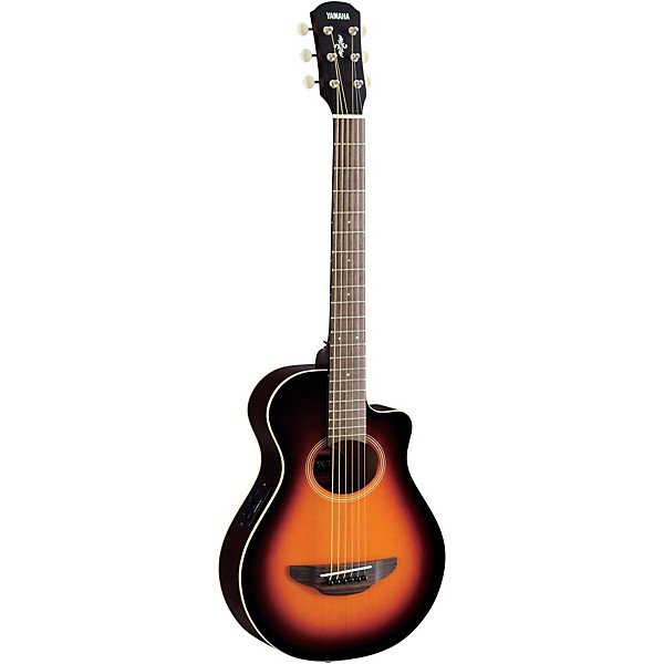 Open Box Yamaha APXT2 3/4 Thinline Acoustic-Electric Cutaway Guitar Level 2 Old Violin Sunburst 194744324833