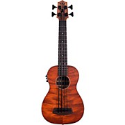 Kala Exotic Mahogany Acoustic-Electric U-Bass Natural for sale