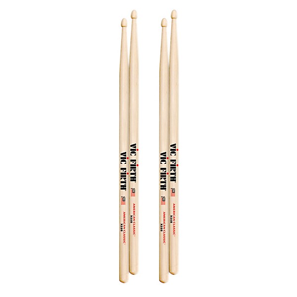 Vic Firth American Classic Drumsticks 2 Pair X55B