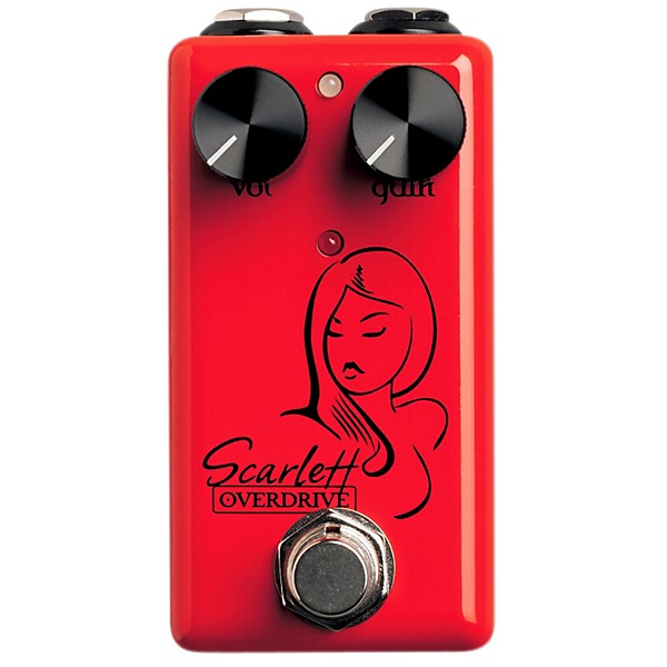 Open Box Red Witch Scarlett Overdrive Guitar Effects Pedal Level 1