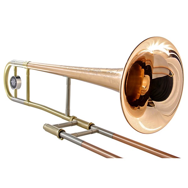 Open Box BAC Custom Brass Elliot Mason Model Professional Jazz Trombone Level 2  888365518299