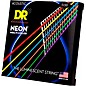 DR Strings Hi-Def NEON Multi-Color Coated Medium-Lite Acoustic Guitar Strings