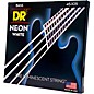 DR Strings Hi-Def NEON White Coated Medium 4-String Bass Strings