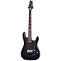 Schecter Guitar Research Damien Platinum 6 With Floyd Rose and Sustainiac Electric Guitar Satin Black