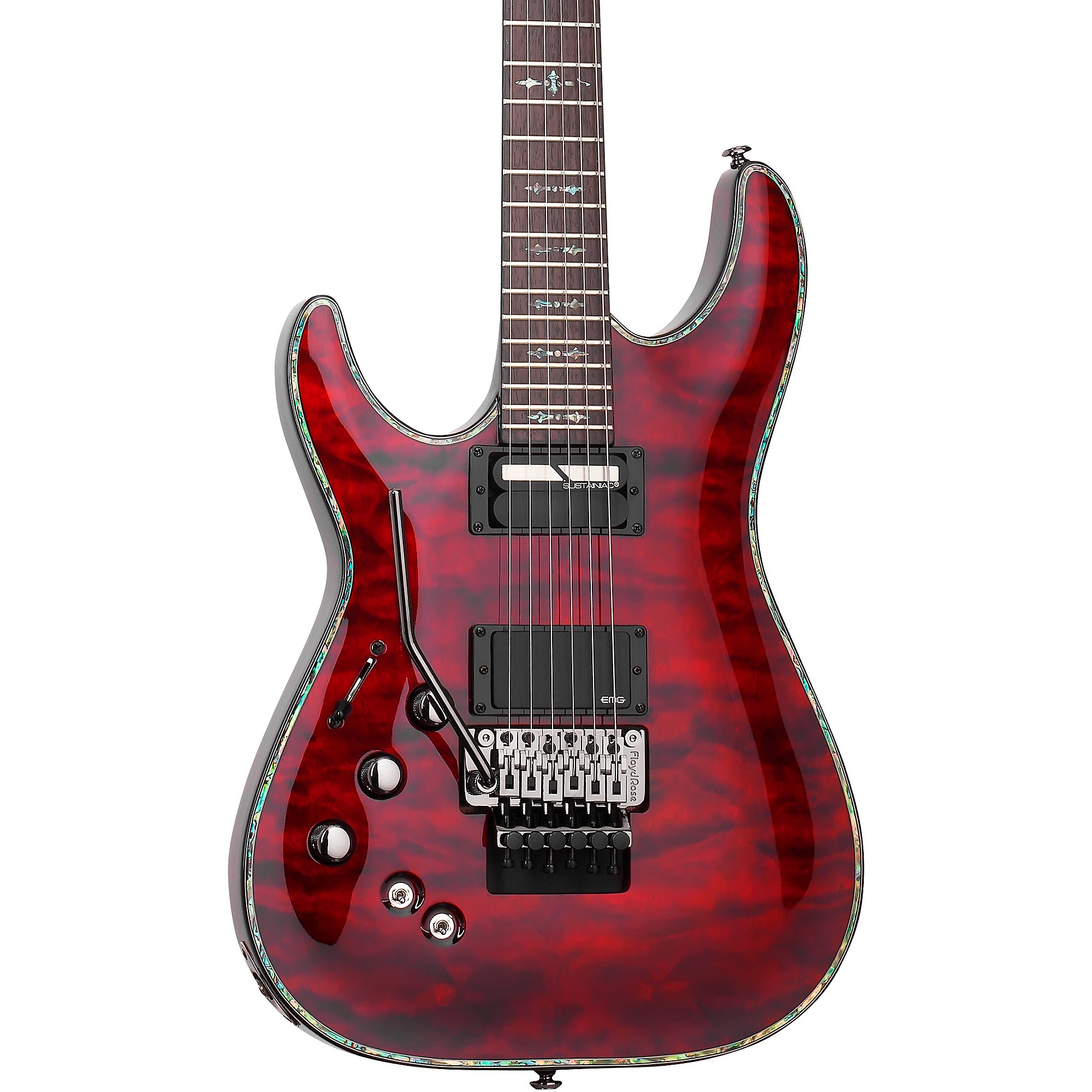 Schecter Guitar Research Hellraiser C-1 With Floyd Rose Sustaniac 