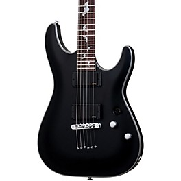 Schecter Guitar Research Damien Platinum 6 Electric Guitar Satin Black