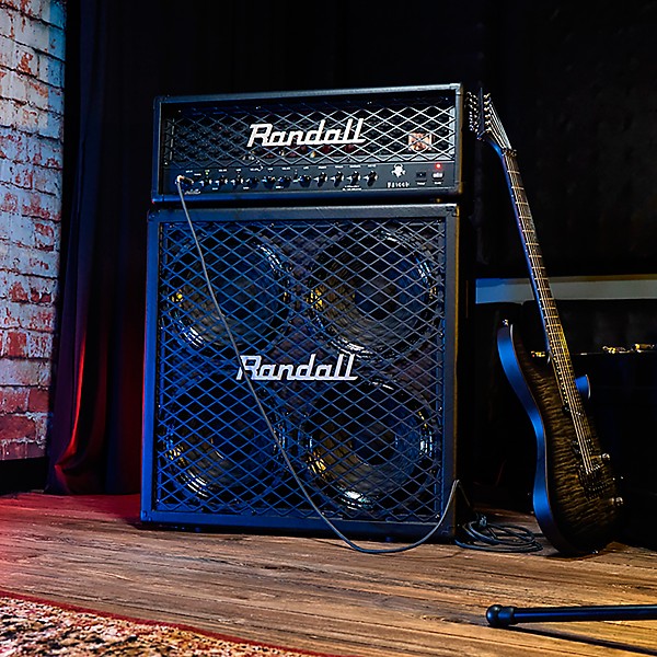 Randall RG412 4x12 200W Guitar Speaker Cabinet Black