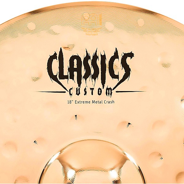 MEINL Classics Custom Extreme Metal Crash Cymbal 18 in.