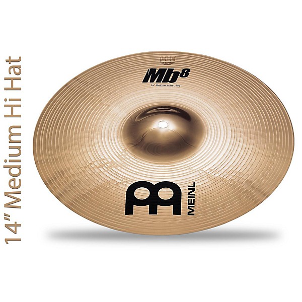 MEINL Mb8 Matched Cymbal Set w/Pro Cymbal Case