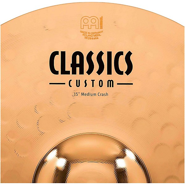 MEINL Classics Custom Medium Crash Cymbal 15 in.