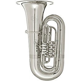 B&S GR55 Series 4-Valve 5/4 BBb Tuba Silver plated