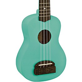 Kohala Tiki Soprano Ukulele Purple Kohala Tiki Soprano Ukulele Sea Foam Green