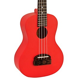 Kohala Tiki Concert Ukulele Red