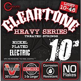 Cleartone Monster Black Series Light Electric Guitar Strings