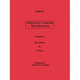 Carl Fischer Sonata In C Major Mvt.1 (Book + Sheet Music)