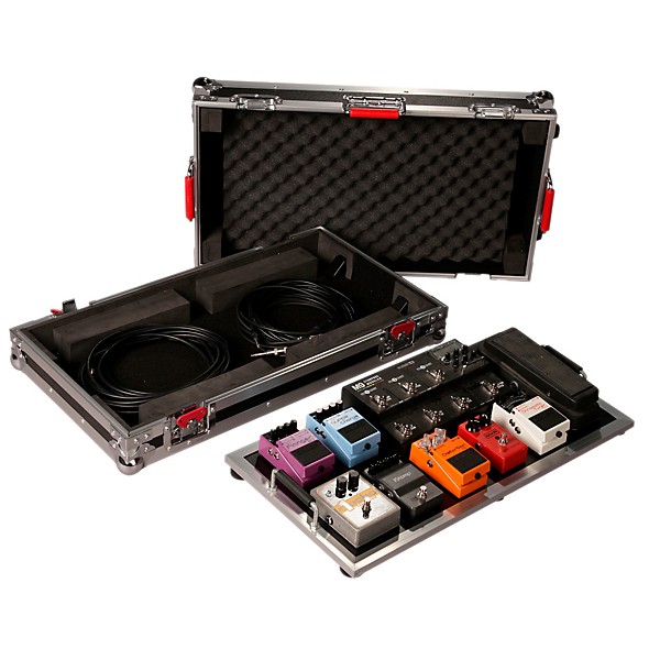 Open Box Gator G-TOUR Pedal Board Large Wheeled Effects Pedal Board Level 2 Regular 190839339751