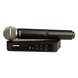 Shure BLX24/SM58 Handheld Wireless System With SM58 Capsule Band K12
