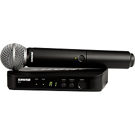 Shure BLX24/SM58 Handheld Wireless System With SM58 Ca... Shure BLX24/SM58 Handheld Wireless System With SM58 Capsule Band H9