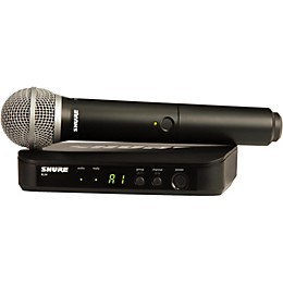 Shure BLX24 Handheld Wireless System With PG58 Capsule Band K12