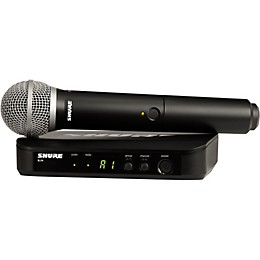 Shure BLX24 Handheld Wireless System With PG58 Capsule Band H9