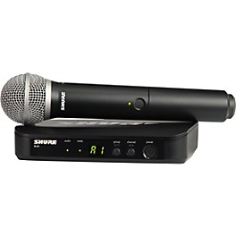 Shure BLX24 Handheld Wireless System With PG58 Capsule Ban... Shure BLX24 Handheld Wireless System With PG58 Capsule Band H11