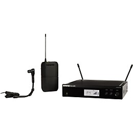 Shure BLX14R/B98 Wireless Horn System With Rackmountable Receiver and WB98H/C Band H9