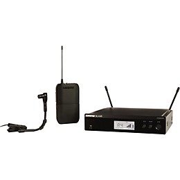 Open Box Shure BLX14R/B98 Wireless Horn System with Rackmountable Receiver and WB98H/C Level 1 Band H10