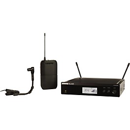 Shure BLX14R/B98 Wireless Horn Syst... Shure BLX14R/B98 Wireless Horn System With Rackmountable Receiver and WB98H/C Band H10