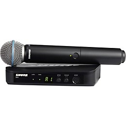 Shure BLX24/B58 Handheld Wireless System With BETA 58A Capsule Band H11