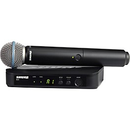 Shure BLX24/B58 Handheld Wireless System With BETA... Shure BLX24/B58 Handheld Wireless System With BETA 58A Capsule Band J11