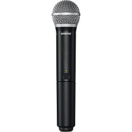 Open Box Shure BLX2/PG58 Handheld Wireless Transmitter with PG58 Capsule Level 2 Band H9 190839176516