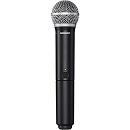 Open Box Shure BLX2/PG58 Handheld Wireless Transmitter with PG58 Capsule Level 2 Band H11 197881122935