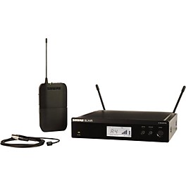 Shure BLX14R... Shure BLX14R/W93 Wireless Lavalier System With WL93 Omnidirectional Condenser Miniature Lavalier Mic Band H10